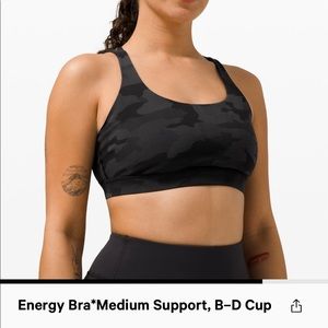 LuluLemon Energy sports bra size 6